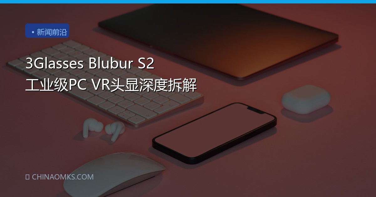 3Glasses Blubur S2 工业级PC VR头显深度拆解